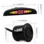 PZ316 Digital LED Crescent Shape Display Rear View Mirror Car Recorder for Truck with 4 Rear Radar