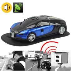 Sports Car Style 360 Degrees Full-Band Scanning Advanced Radar Detectors and Laser Defense Systems, Built-in Loud Speaker, Dark Blue (English Only)(Dark Blue)