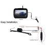 WX4301D 4.3 inch Digital Wireless Set Car Rear View Camera for Security Backup Parking, IP67 Waterproof, Wide Viewing Angle: 170 Degree