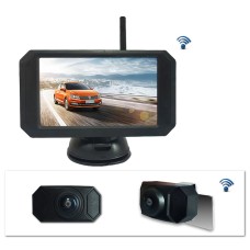 WX5310D 5 inch HD 720P Digital Wireless Set Car Rear View Camera for Security Backup Parking, IP67 Waterproof, Wide Viewing Angle: 170 Degree