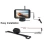 WX5311D 5 inch HD 720P Digital Wireless Set Car Rear View Camera for Security Backup Parking, IP67 Waterproof, Wide Viewing Angle: 170 Degree