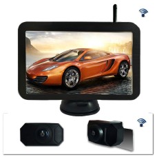 WX7310D 7 -дюймовый HD 720p Digital Wireless Set Car Задняя камера для запасной парковки для безопасности, водонепроницаемая IP67, широкий угол обзора: 170 градусов