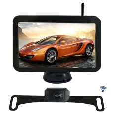 WX7311D 7 -дюймовый HD 720p Digital Wireless Set Car Задняя камера для запасной парковки для безопасности, водонепроницаемая IP67, широкий угол обзора: 170 градусов