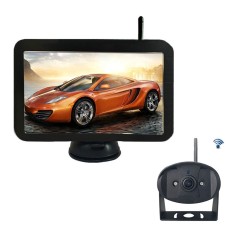 WX7355D 7 inch HD 720P Digital Wireless Set Car Rear View Camera for Security Backup Parking, IP67 Waterproof, Wide Viewing Angle: 170 Degree