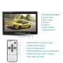F0505 7 inch HD Car 18 IR LEDs Backup Camera Rearview Mirror Monitor, with 10m Cable
