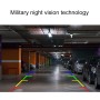 308 LED 0.3MP Security Backup Parking IP68 Waterproof Rear View Camera, PC7070 Sensor, Support Night Vision, Wide Viewing Angle: 170 Degree(Black)