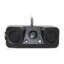 PZ-451 Car Camera LED Lights Parking Sensor 3 in 1  Night Vision Camera Monitor with Buzzer, DC 12V, 720 x 504 pixels, Lens Angle:120 degree