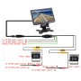 PZ-607-2 Wireless Vehicle Truck Dual Backup Camera and Monitor Infrared Night Vision Rear View Camera with 7 inch HD Monitor