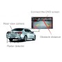 PZ600-L Europe Car License Plate Frame Rear View Camera Visual Rear View Parking System with 2 Reversing Radar Detector