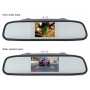 PZ603 Car Video Monitor HD Auto Parking LED Night Vision CCD Reverse Rear View Camera with 4.3 inch Car Rear View Mirror