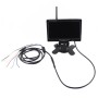 PZ607-W-D4 7.0 inch 2.4GHz Wireless Digital Audio and Video 4 Separate Reversing Car Monitor