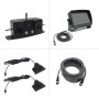 PZ610 IP67 170 Degree Car HD 7 inch Rearview Mirror Monitor with 10m Cable