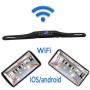License Plate Frame WiFi Wireless Car Reversing Rear View Wide-angle Starlight Night Vision Camera