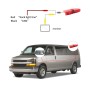 PZ478 Car Waterproof 170 Degree Brake Light View Camera for Chevrolet Express Van / CMC Savana Van