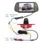 PZ465 Car Waterproof Brake Light View Camera + 7 inch Rearview Monitor for Citroen / Peugeot / Toyota