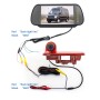 PZ463 Car Waterproof 170 Degree View Camera + 7 inch Rearview Monitor for Renault / Opel