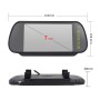 PZ463 Car Waterproof 170 Degree View Camera + 7 inch Rearview Monitor for Renault / Opel