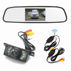 PZ705 415-W 4.3 inch TFT LCD Car External Wireless Rear View Monitor for Car Rearview Parking Video Systems