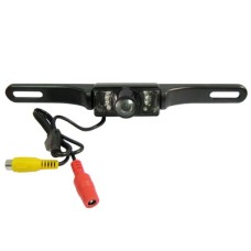 Car Rear View Camera with Night Vision, Viewing Angle: 90 degree(Black)