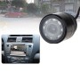 E325 Светодиодный датчик автомобиль автомобильной камеры заднего вида, опорная цветная линза / 120 градусов просмотр / водонепроницаемый и ночной функцию датчика, диаметр: 30 мм (черный)