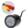 E325 LED Sensor Car Rear View Camera, Support Color Lens / 120 Degree Viewable / Waterproof & Night Sensor Function, Diameter: 30mm(Black)