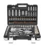 94 PCS Ratchet Harench Set Car Repair Comminempare Adpware Toolbox