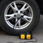 12V 10A Air Pump with Digital Gauge and LED Light, Portable Tire Inflator Compressor for 22 Cylinder Car