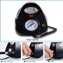 4 in 1 12V 100W Car Wet & Dry Auto Vacuum Cleaner Portable Handheld Vacuum Air Compressor Pressure Gauge with Four Illumination LED Light