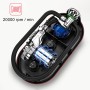 DC12V 120W Portable Mechanical Dial Display Air Pump Tire Inflator Car Tire Pump Inflatable Pump(Black)