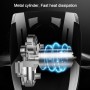 RUNDONG AUTO ACCESSORIES 12V Portable Car Electric Tire Pump Air Pump Tire Inflator, Pointer Version(Silver)