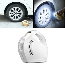 DC 12V 100W Four In One Portable  Car Tire Pump Inflatable Pump(White)
