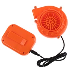 Low Noise Plastic DC Mini Blower Can Be Used for Mascot Head Car Clothing Inflatable(Orange)