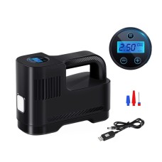 Portable Multi-Function Smart Car Inflatable Pump Electric Air Pump, Style: Wireless With Light Digital Display
