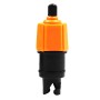 SUP Paddle Kayak Surfboard Valve Adapter Car Pump Conversion Head(Orange)