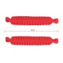 Ограничение дверей автомобиля Плетеное веревочное ремешок для Jeep Wrangler (красный)