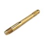Universal European Car Stainless Type Dowel Pin Nut Wheel Hub Tire Install Disassembly Tool, Size: M12 x 1.5(Gold)