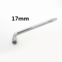5 PCS L-Type Car Tire Removal Tool Tire Wrench Socket Wrench, Specification:17mm