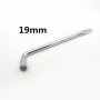 5 PCS L-Type Car Tire Removal Tool Tire Wrench Socket Wrench, Specification:19mm