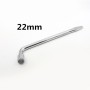 5 PCS L-Type Car Tire Removal Tool Tire Wrench Socket Wrench, Specification:22mm