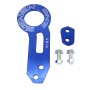 Benen Aluminum Alloy Rear Tow Towing Hook Trailer Ring for Universal Car Auto with Two Screw Holes(Blue)