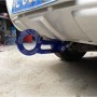 Benen Aluminum Alloy Rear Tow Towing Hook Trailer Ring for Universal Car Auto with Two Screw Holes(Blue)