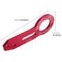 Benen Aluminum Alloy Rear Tow Towing Hook Trailer Ring for Universal Car Auto with Two Screw Holes(Red)