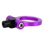 Aluminum Track Racing Front Rear Bumper Car Trailer Ring For BYD(Purple)