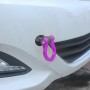 Aluminum Track Racing Front Rear Bumper Car Trailer Ring For BYD(Purple)