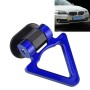 Car Truck Bumper Triangle Tow Hook Adhesive Decal Sticker Exterior Decoration (Blue)