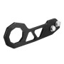 Aluminum Alloy Rear Tow Towing Hook Trailer Ring for Universal Car Auto with 2 x Screw Holes(Black)