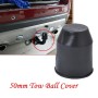 50mm Plastic Car Truck Tow Ball Cover Cap Towing Hitch Trailer Towball Protection