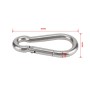 RV Trailer Spring Safety Safety Tockaway Cable, Размер защитной пряжки: M8 x 80 мм (оранжевый)