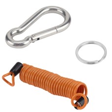 RV Trailer Spring Safety Safety Tockaway Cable, безопасная пряжка размер: M10 x 100 мм (оранжевый)