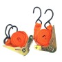 4pcs 15 -дюймовый натяник Ratchet Strate Car Ratchet Ratchet Tensioner (Orange)